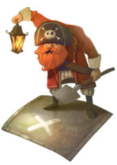 imagen pirata y candelabro