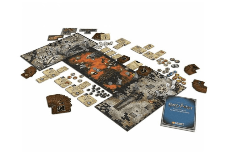 harry Potter Miniatures Adventure Game juego de mesa mazmorras y aventuras