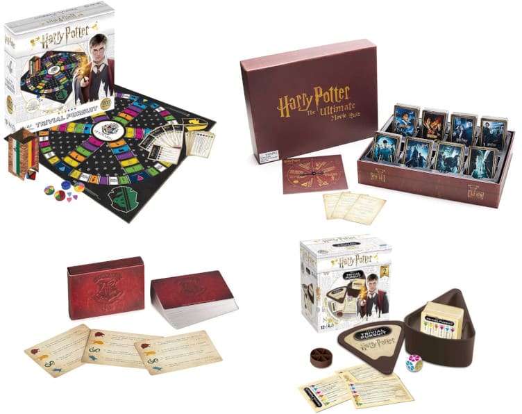 Trivial Pursuit Harry Potter juego de mesa tablero, cartas y preguntas