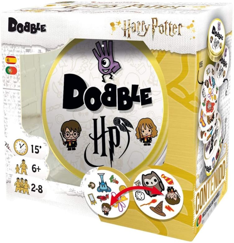 Dobble Harry Potter juego de mesa con dibujos chibis bonitos y graciosos