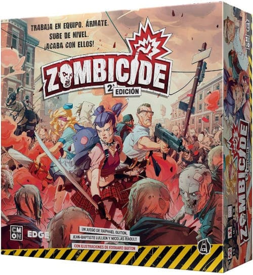 Caratula Zombicide Segunda edicion juego de mesa zombi