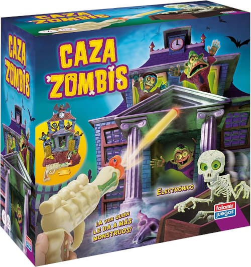 caja de caza zombies juego de zombies de mesa