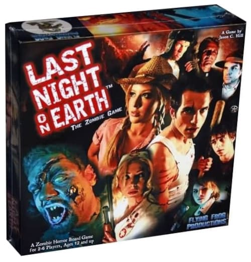 caja o caratula Last Night On Earth juego de zombies de mesa