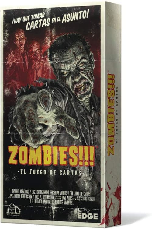 caja zombies!!! el juego de cartas juego de zombies de mesa