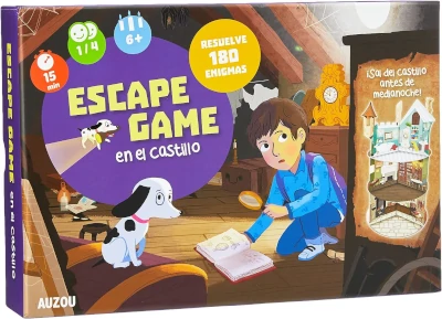 juego escape room para niños en el castillo