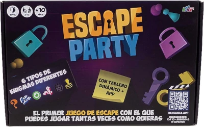 juego escape Party para niños y familiar con acertijos 