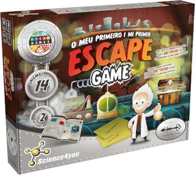 Juego de mesa escape room Mi primer escape game para niños 