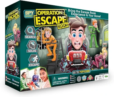 Operación escape room, spy code juego de mesa escape room para niños  diset